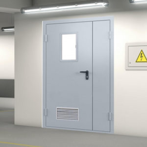 Противопожарная дверь в электрощитовую / серия FRM33344