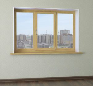 Противопожарное алюминиевое окно в квартиру / серия FRM1093